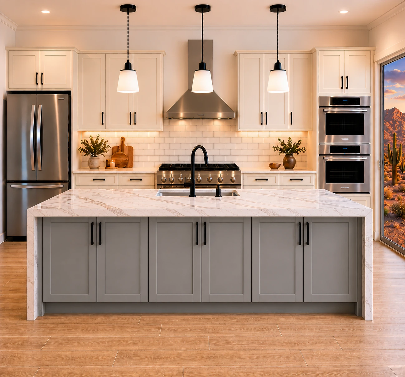 Havasu Falls kitchen — option 2