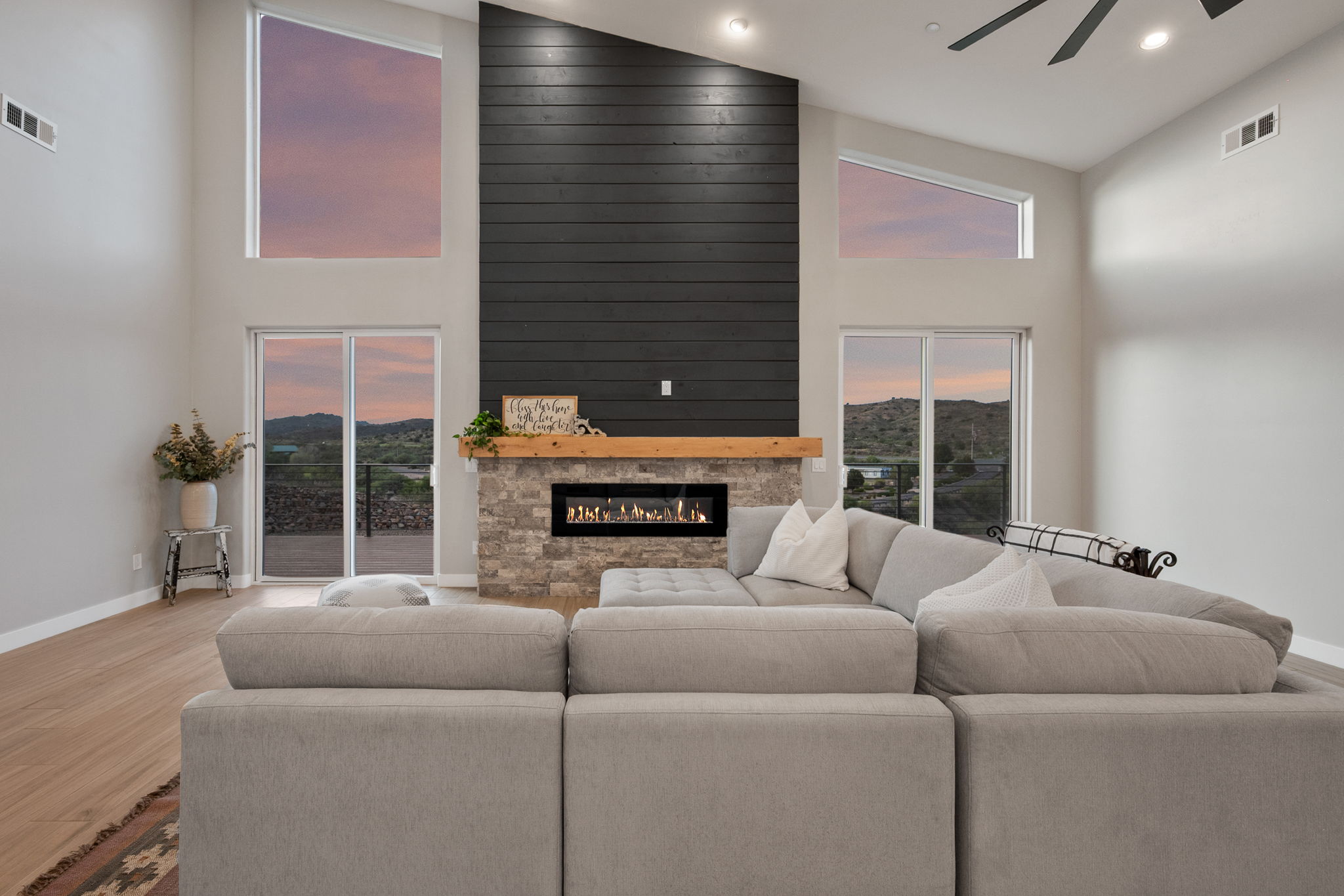 Great Room + Fireplace