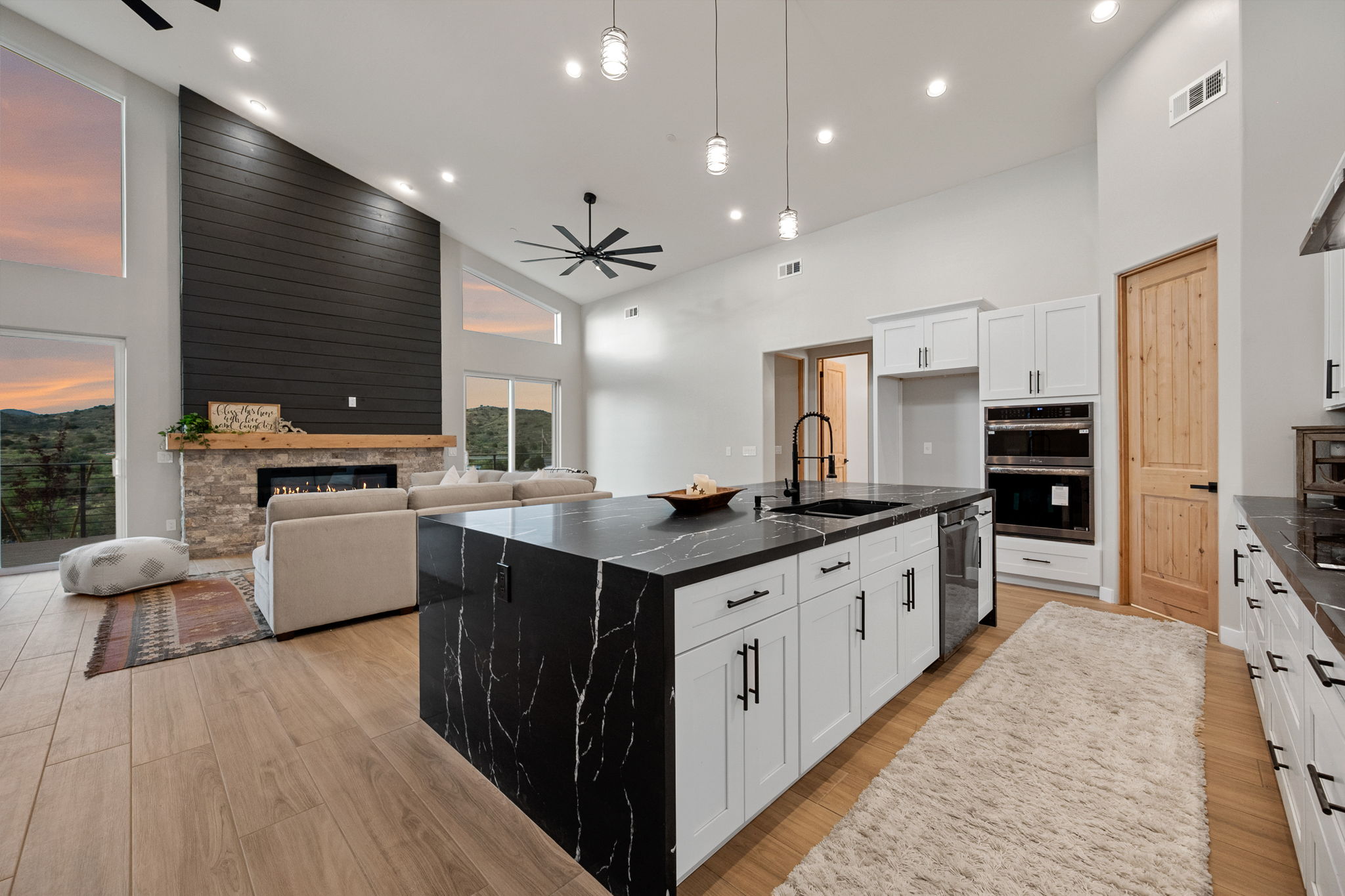 Kitchen to Living