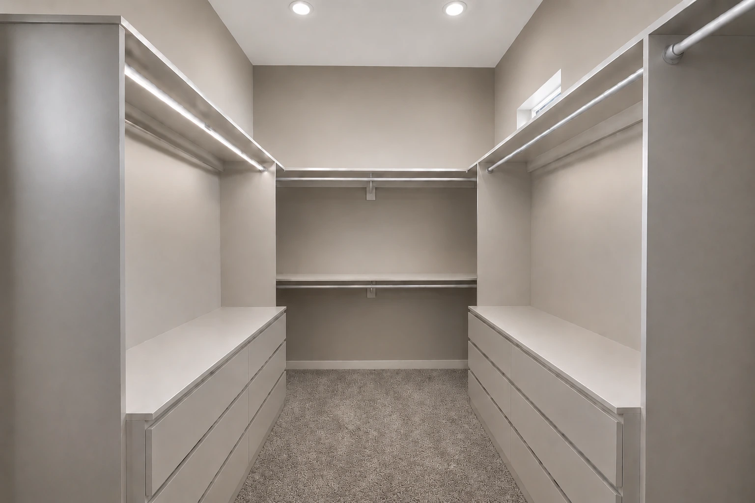 Havasu Falls primary walk-in closet